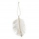 Sachet de 6 plumes décoratives à suspendre