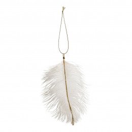 Saco de 6 penas decorativas para pendurar