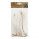 Saco de 6 penas decorativas para pendurar