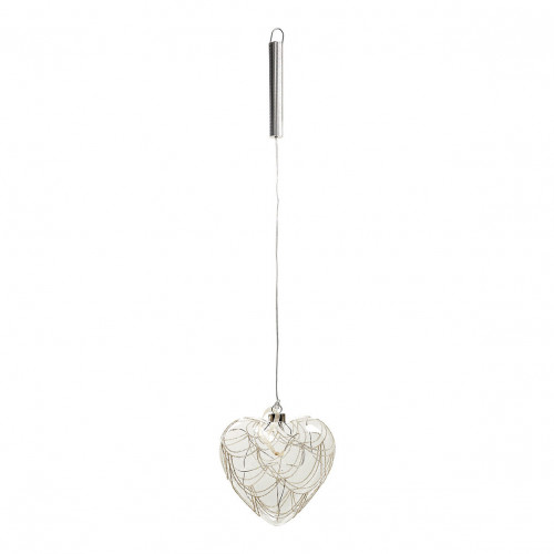 Corazón luminoso Bordado