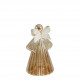 Anjo luminoso dourado - Modelo pequeno - A. 15 cm