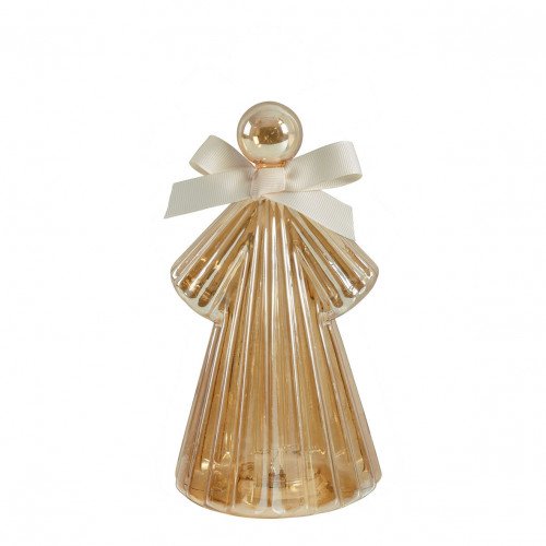 Anjo luminoso dourado - Modelo médio - H. 20 cm