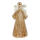 Anjo luminoso dourado - Modelo grande - H. 25 cm