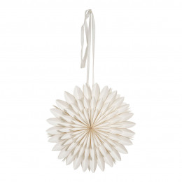 Decoración floral blanca