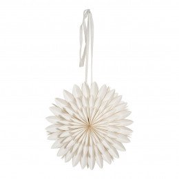 White floral decoration
