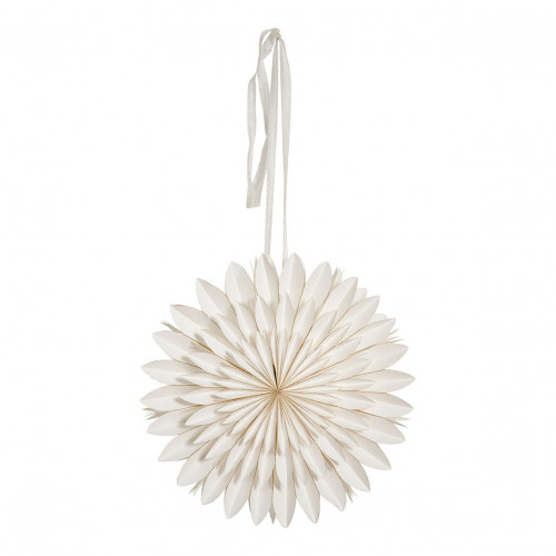 Decoración floral blanca