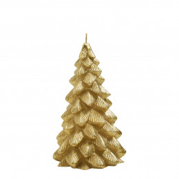 Candela decorativa Albero di Natale - Modello piccolo - H. 14 cm