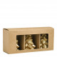 Set di 3 candele decorative Abete