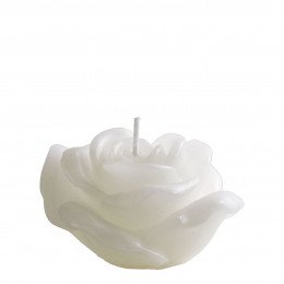Scented Decorative Candle White Rose - White Tea and Musk