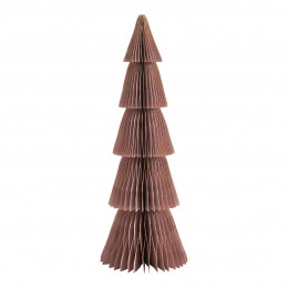 Árvore de Natal em papel dobrável - Rosa