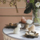Decorative scented candle Pink Bird - Jasmine and patchouli