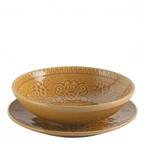 Set de 2 assiettes creuses Bella Terra Set de 2 assiettes creuses Bella Terra