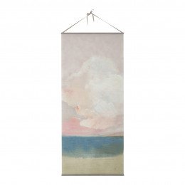 Tela trompe-l'oeil - Pôr do Sol