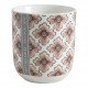Set of 2 cups and 2 trays - Madame de Pompadour