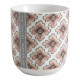 Set of 2 cups and 2 trays - Madame de Pompadour
