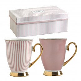 Madame de Récamier Rose Set of 2 Mugs