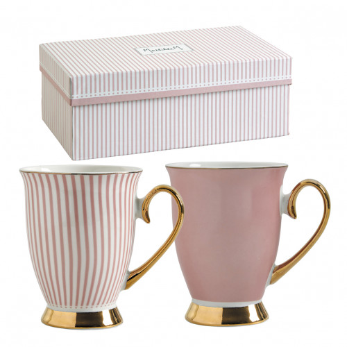 Madame de Récamier Rose Set of 2 Mugs