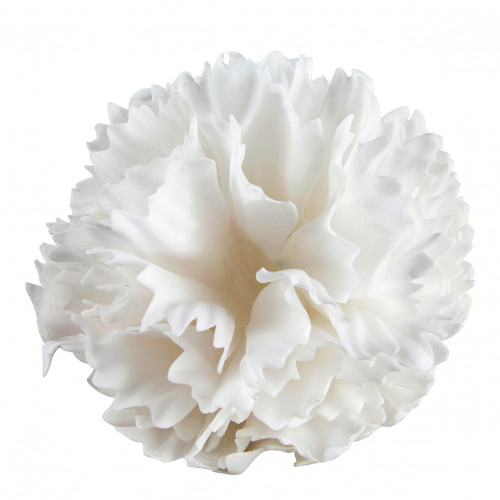 White Scented Carnation Soap Ball - Rose Fragrance White Scented Carnation Soap Ball - Rose Fragrance