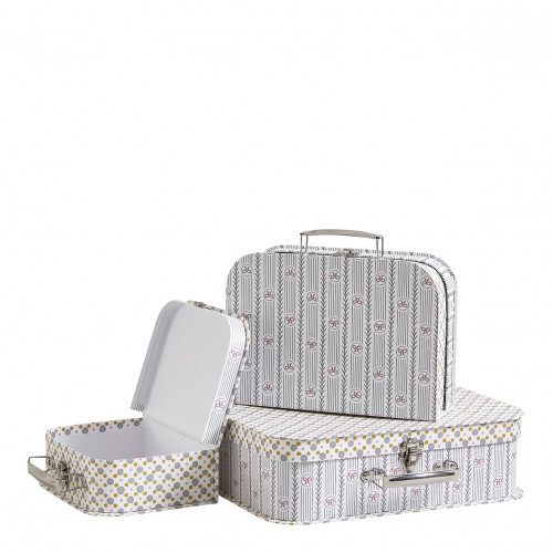 Set de 3 maletines Pequeña Reina