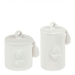 Set of 2 cotton jars Marquise