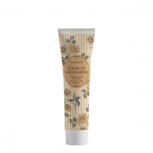 Beauty Pouch with Hand Balm, Soap, and Scented Decoration - Fleur de Mandarine