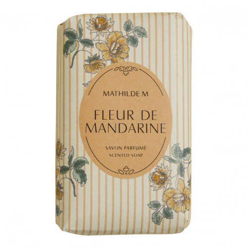 Beauty Pouch with Hand Balm, Soap, and Scented Decoration - Fleur de Mandarine