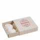 Boîte de 4 décors fondants en cire parfumée Mignardise - Antoinette