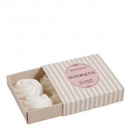 Caixa de 4 decorações derretidas em cera perfumada Mignardise - Antoinette