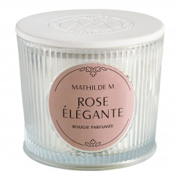 Bougie parfumée Les Intemporelles 400 g - Rose Élégante