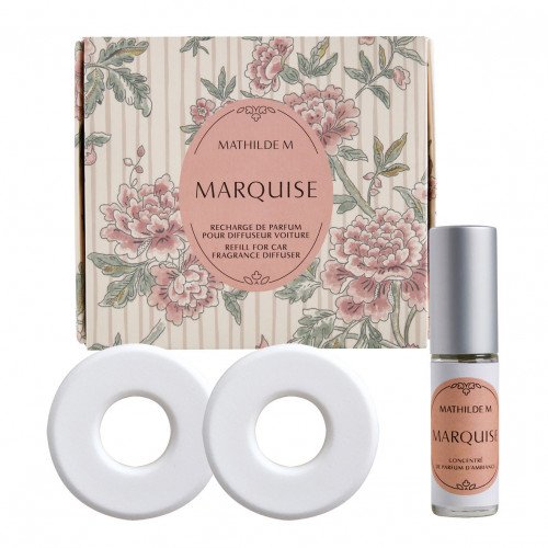 Recharge de parfum pour diffuseur de voiture Escapades parfumées - Marquise