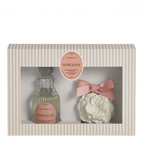 Cofanetto diffusore di profumo 90 ml e decoro profumato Les Intemporelles - Marquise