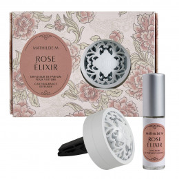 Car fragrance diffuser Scented Escapades - Rose Élixir