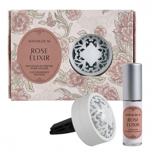 Car fragrance diffuser Scented Escapades - Rose Élixir