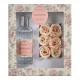Gift set with 100ml eau de toilette and scented soap roses - Marquise