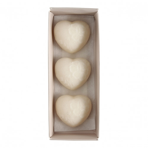 Coffret de 3 décors fondants en cire parfumée - Rose Élixir Coffret de 3 décors fondants en cire parfumée - Rose Élixir