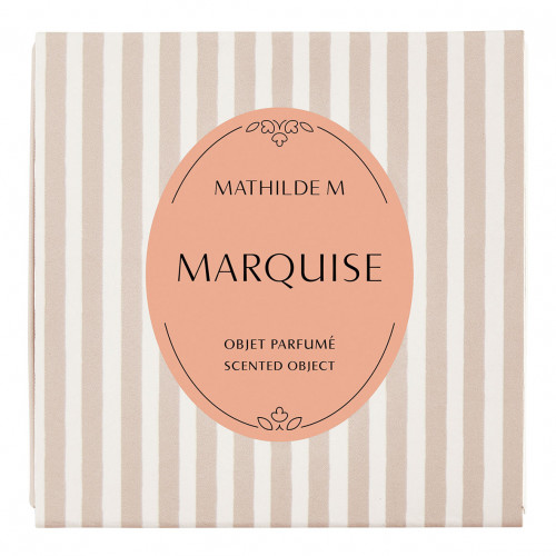 Boîte de 4 décors fondants en cire parfumée Cœur Arabesque - Marquise