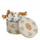 Set of 5 scented decorations - Fleur de Mandarine
