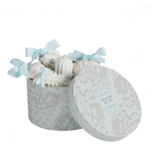 Caja de 5 adornos perfumados - Poudre de Riz