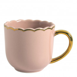 Tasse à café Marguerite - Vieux rose