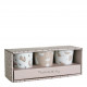 Conjunto de 3 copos La Ronde des Petits Lapins
