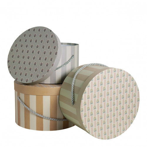 Set de 3 cajas de almacenamiento Soleil de Provence