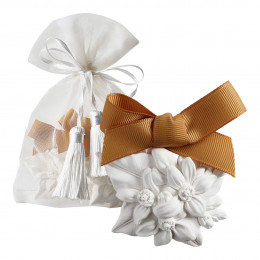 Saquinho com 3 decorações perfumadas Mon Oranger - Flor de Laranjeira
