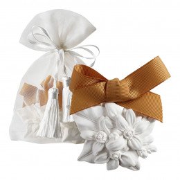 Pouch of 3 scented decorations My Orange Tree - Fleur d'Oranger