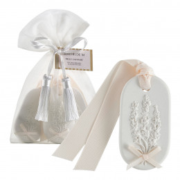 Bolsa de 3 decorações perfumadas Soleil de Provence - Bela Lavanda
