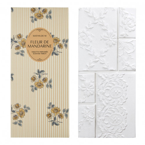 Scented Wardrobe Secret Tablet - Fleur de Mandarine
