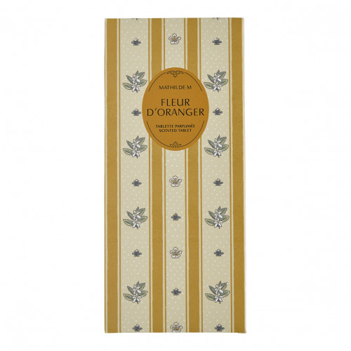 Scented Wardrobe Tablet - Fleur d'Oranger