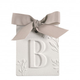 Decoração perfumada letra B - Voile de Lin