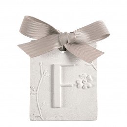 Scented letter F decor - Voile de Lin