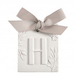 Scented decor letter H - Voile de Lin