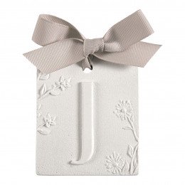Scented decor letter J - Voile de Lin Scented decor letter J - Voile de Lin